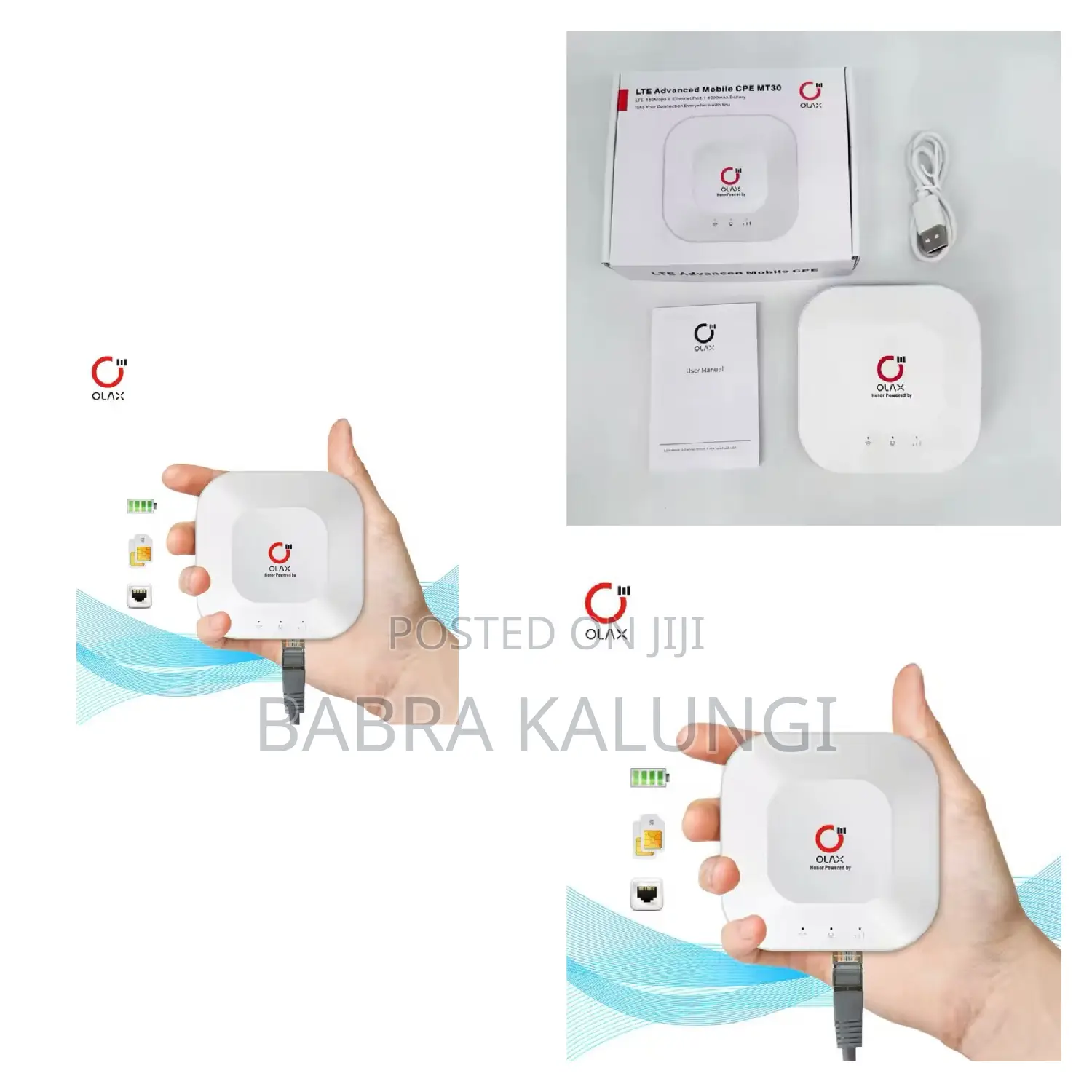 Olax 4000mah Lte Advanced Mobile Wifi .