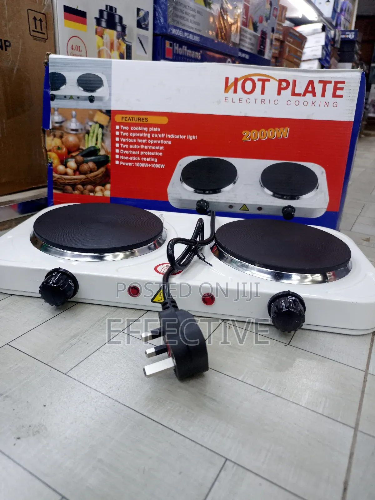 Double Infrared Cooker Hotplate Stove