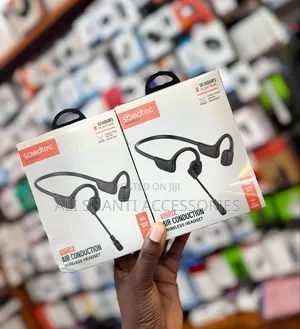 Porodo Vibrix Air Conduction Wireless Headset With Rotating Mic