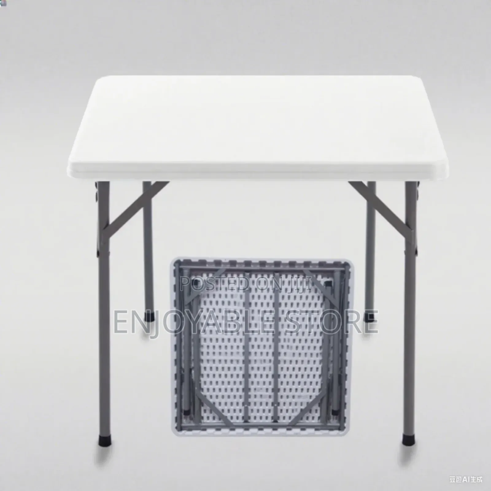 Indoor/Outdoor Plastic Tables 80cm(Folding)