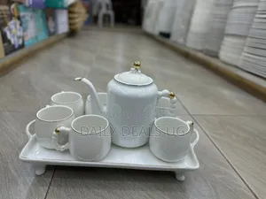 White Porcelain Tea Set