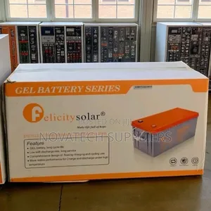 200ah Felicity Gel Solar Battery 12v for Homes and Businesses