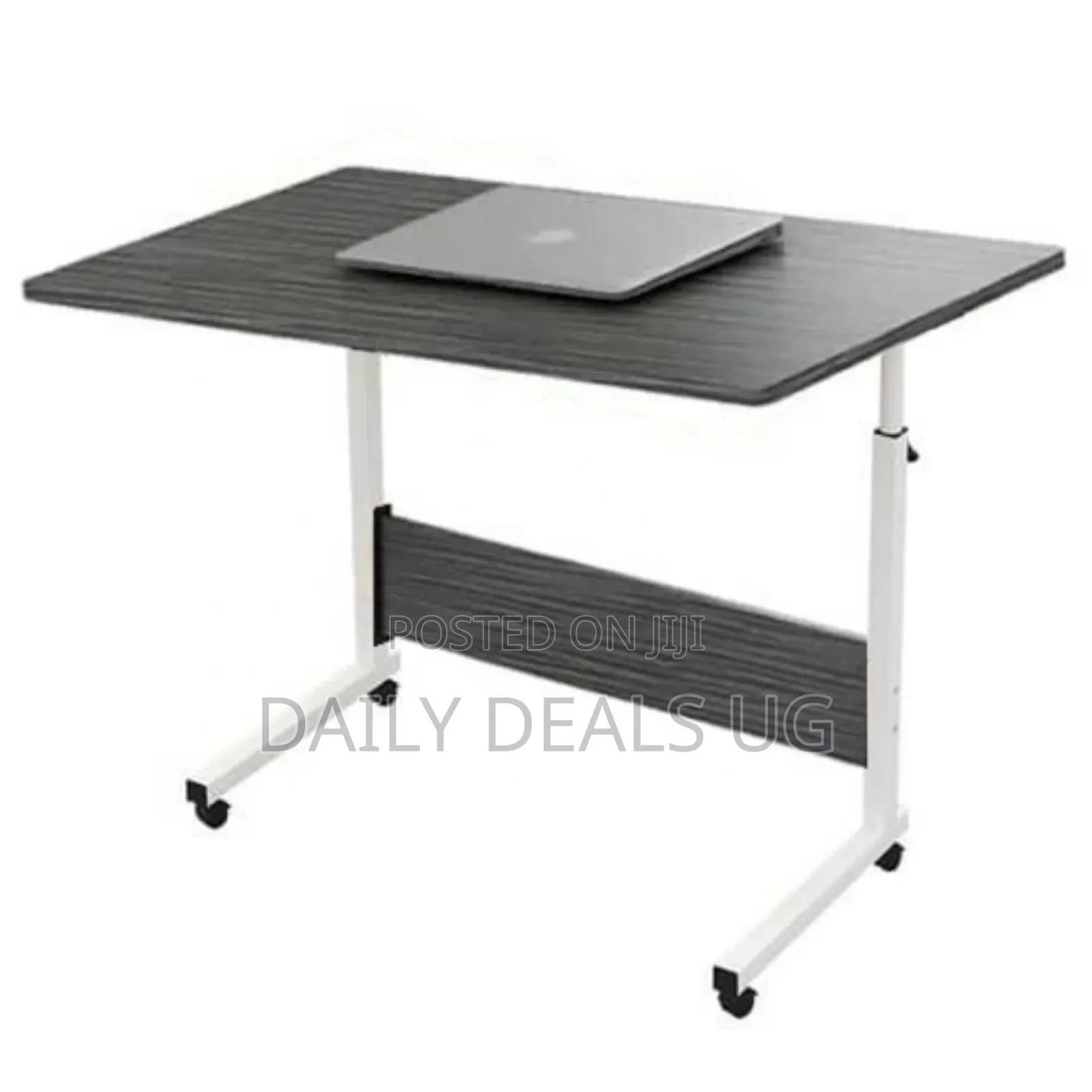 Adjustable Wooden Breakfast in Bed/Laptop Table Stand -Grey