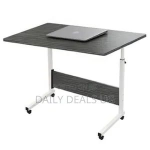 Adjustable Wooden Breakfast in Bed/Laptop Table Stand -Grey