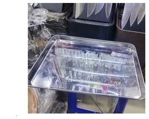 Metallic Serving Tray Big Size