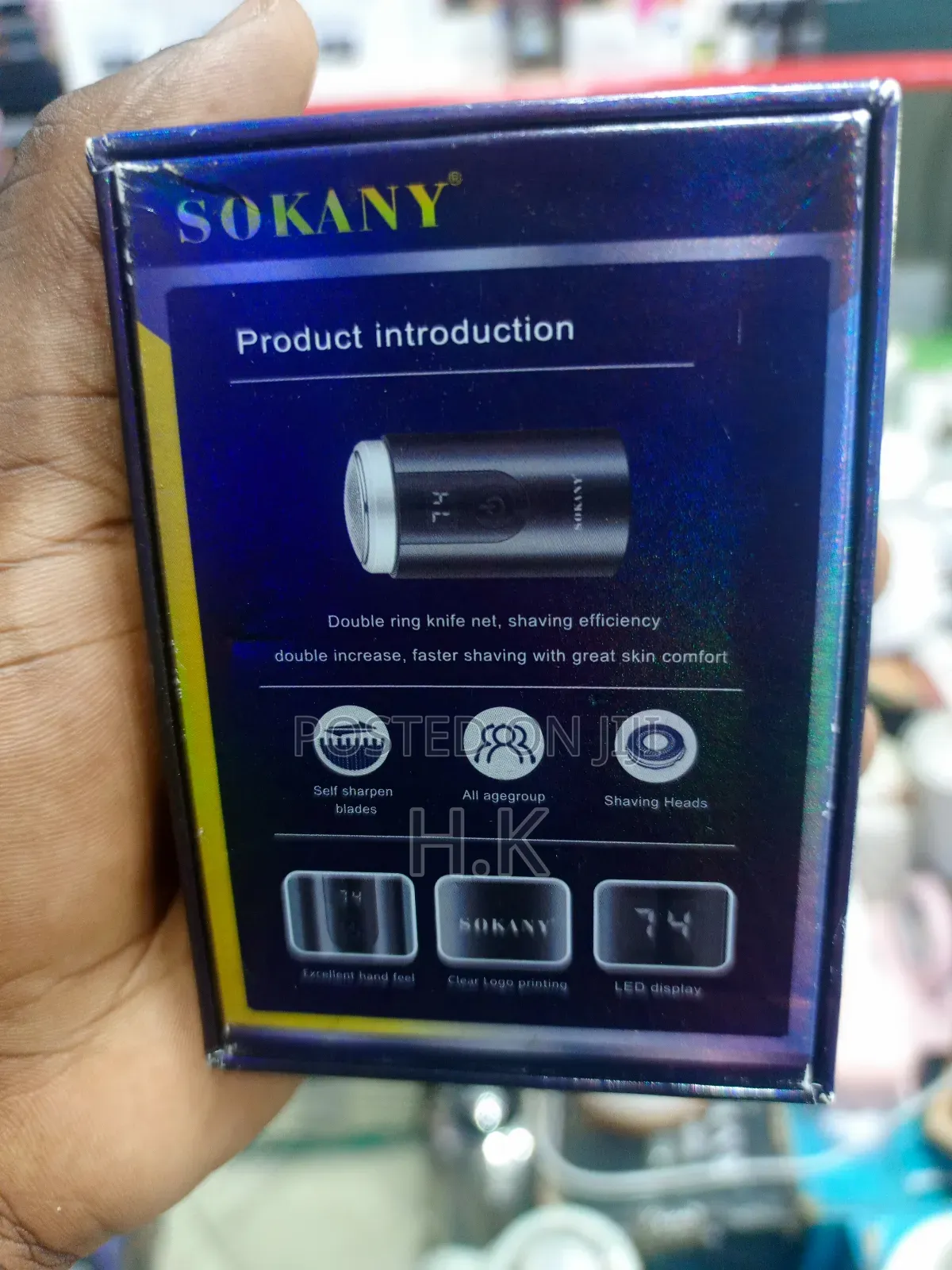 Sokany Electric Razor, Specifically Model Sk-16035