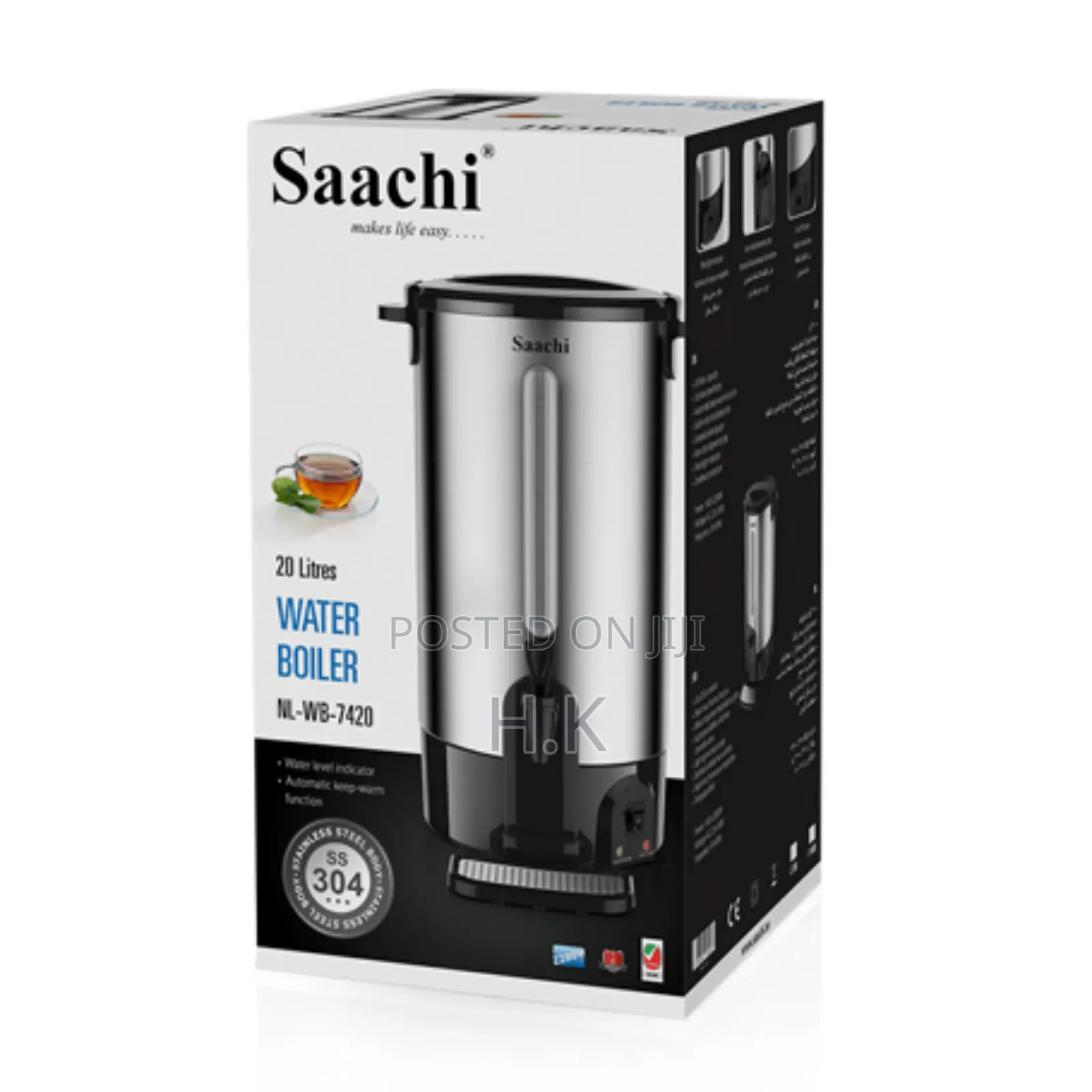 Saachi 20l Water Boiler | Nl-Wb-7420