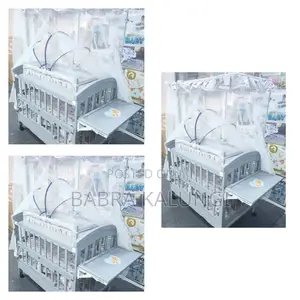 Baby Bed Set/ Baby Cot/ Crib With Mosquito Net