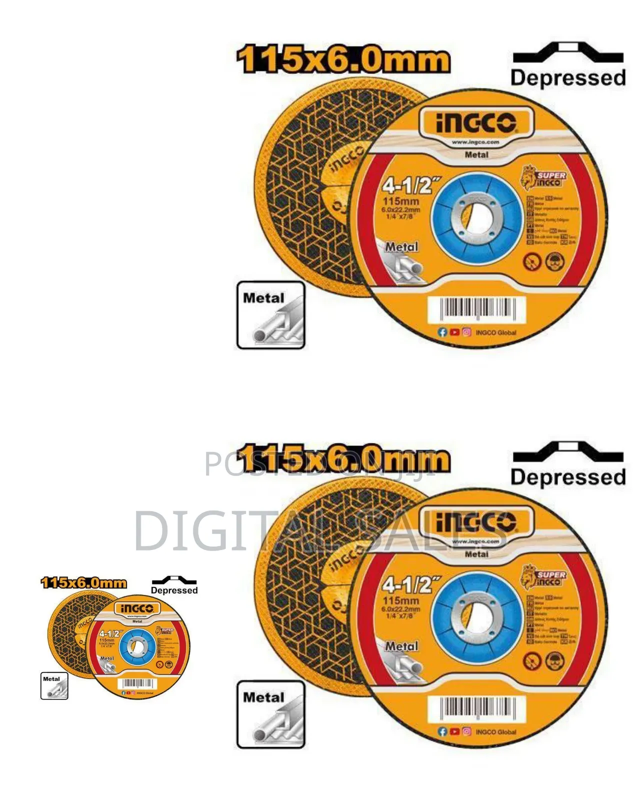 Ingco Dmd011801 -Dry Diamond Disc
