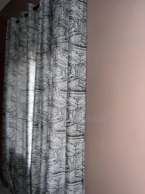 Black/White Curtains