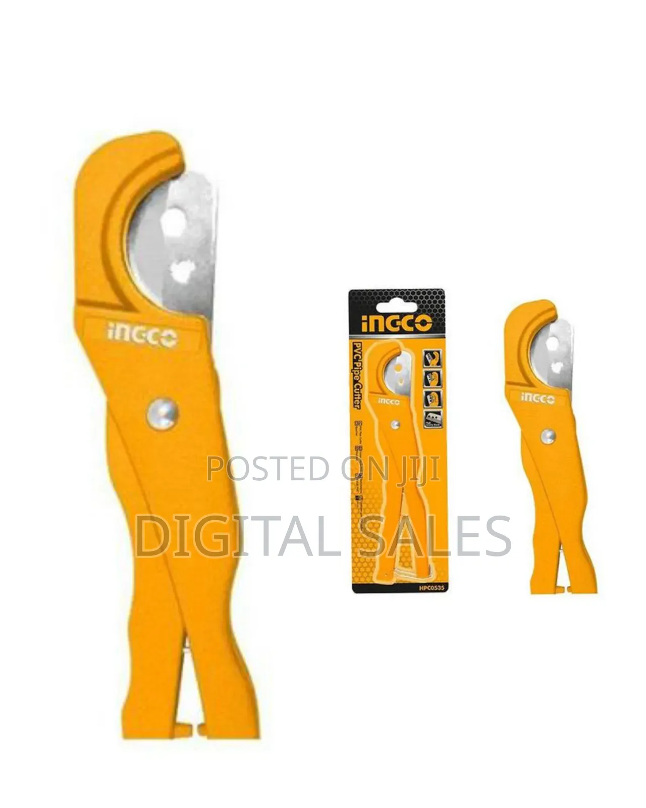 PVC Pipe Cutter Plastiv Pipe Cutting Tool - Yelllow