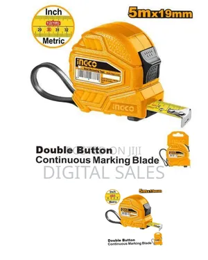Ingco Steel Measuring Tape - Orange