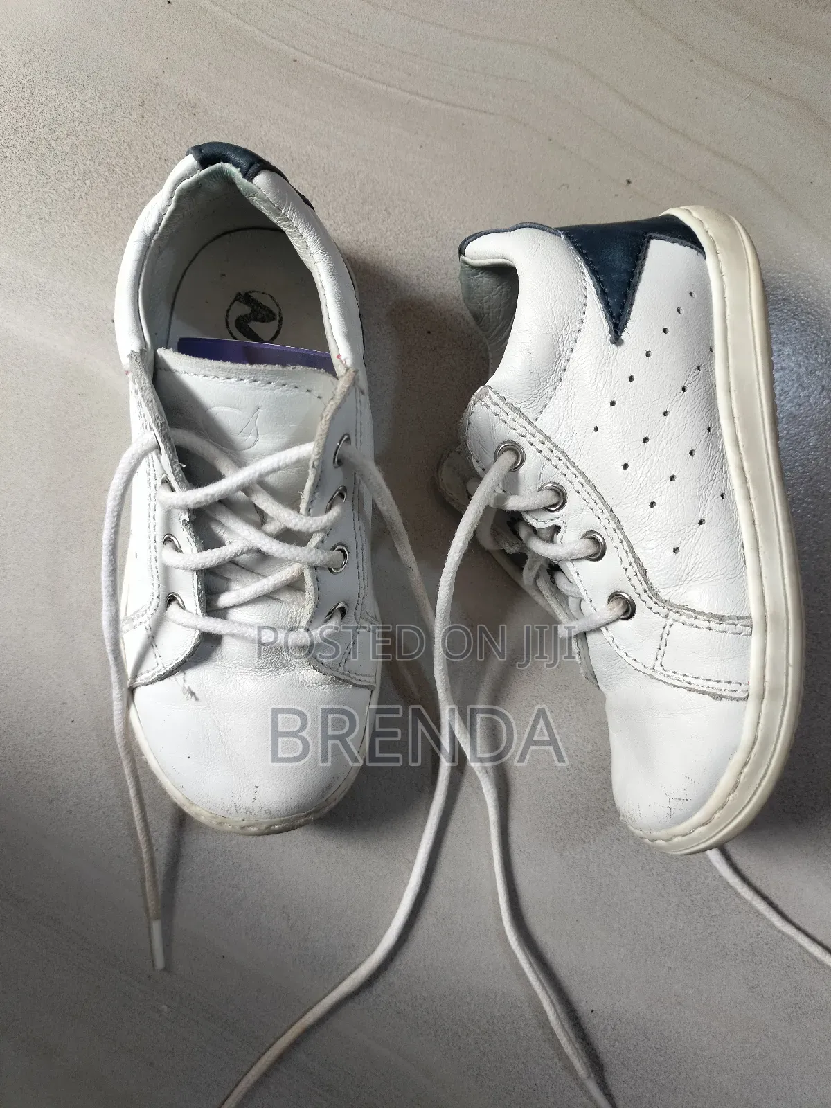 Used Size 24 White Naturino Shoe