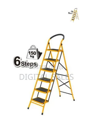 Ingco Steel Household Ladder Step Heavy Duty -