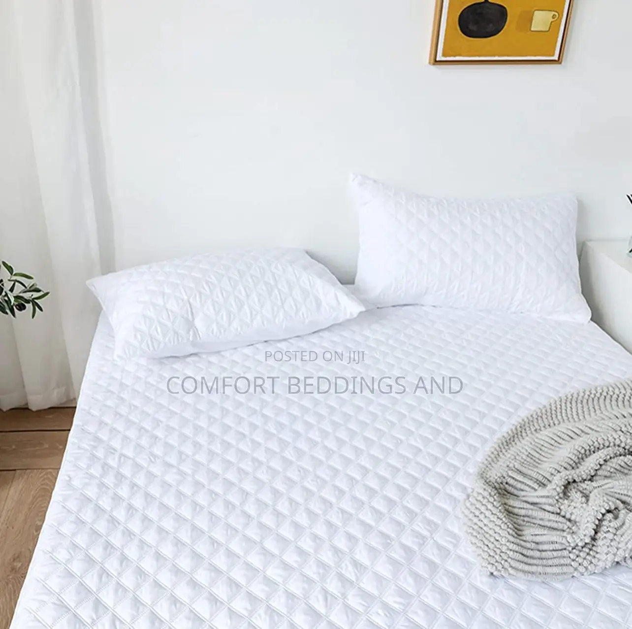 Five By Six Mattress Protector White