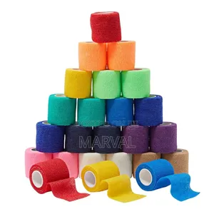 Colorful Self-Adhesive Cohesive Bandages,