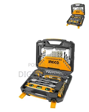 Ingco Hktac010861 - 86 PCS Accessories Set - Orange