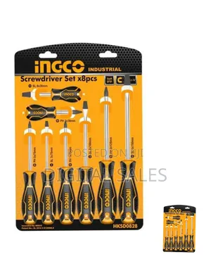 Ingco Hksd0828 - 8 PCS Screwdriver Set
