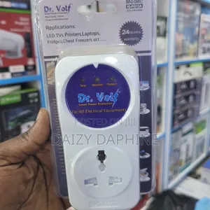 Fridge and Tv Guard Dr Volt 13amps Voltage Protector