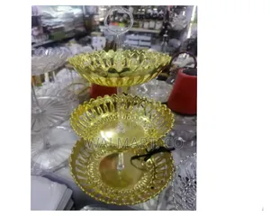 Golden Glass Cupcake Holder