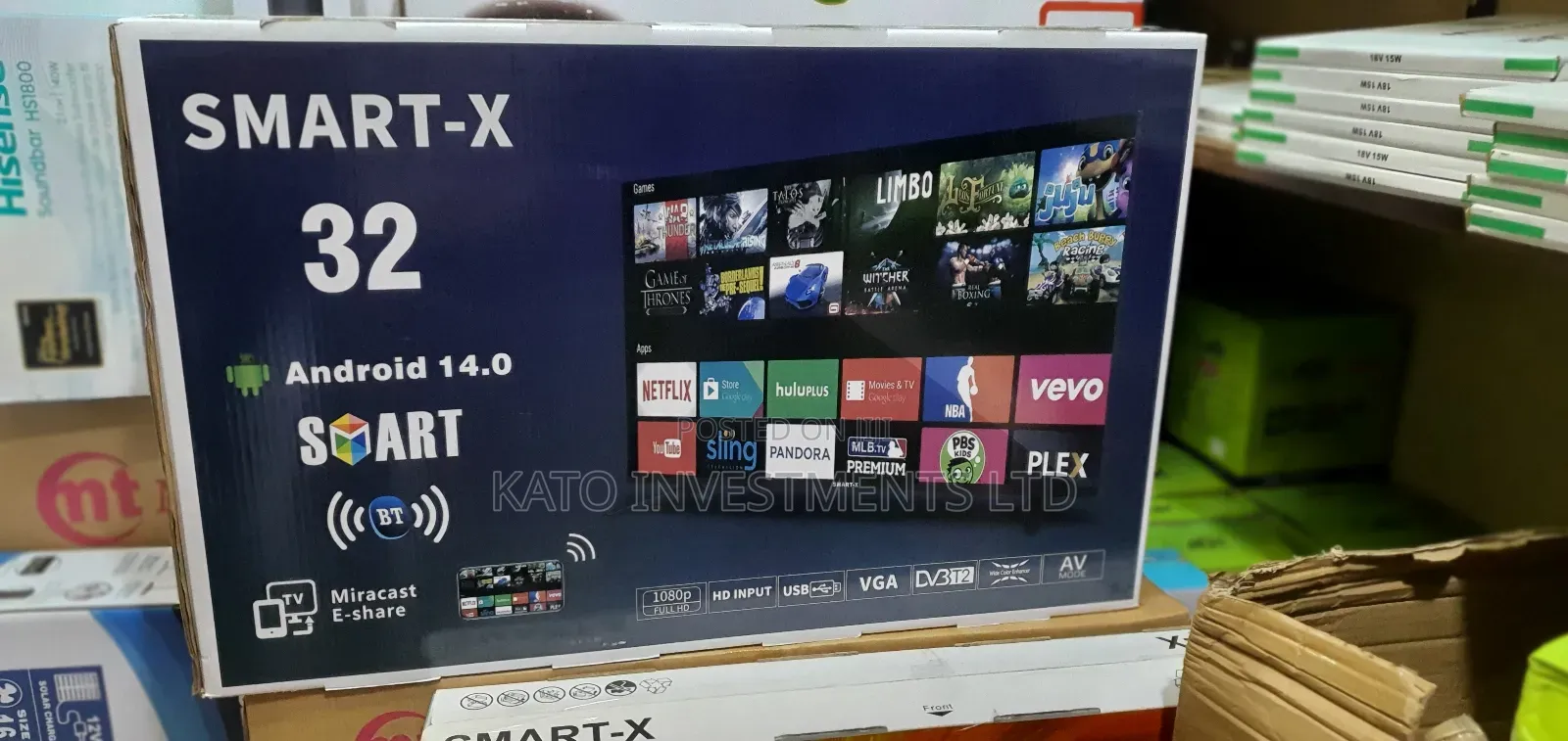 Smart X 32 Smart Tv Android 14