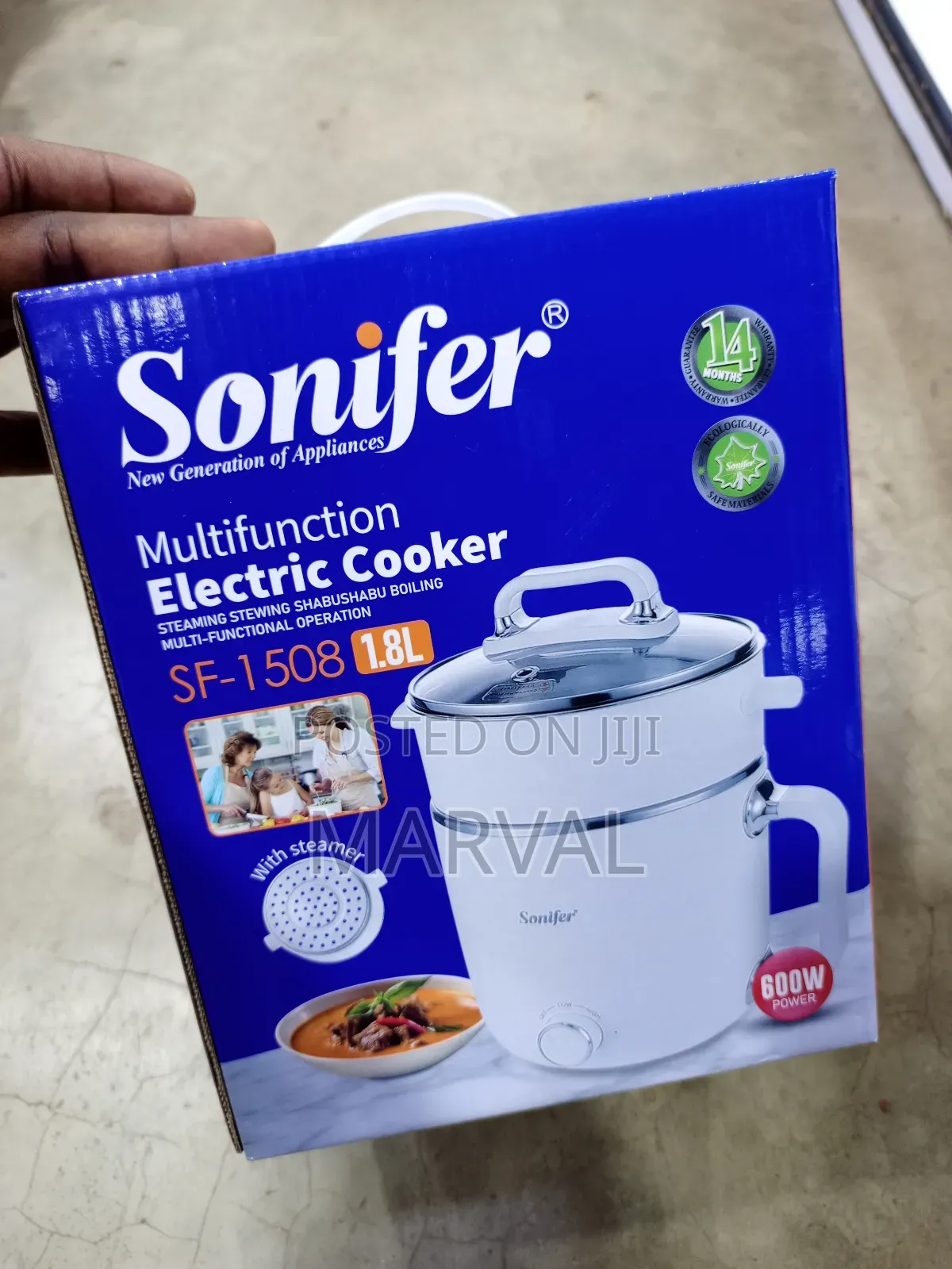 Sonifer Sf-1508 Multifunction Electric Cooker.