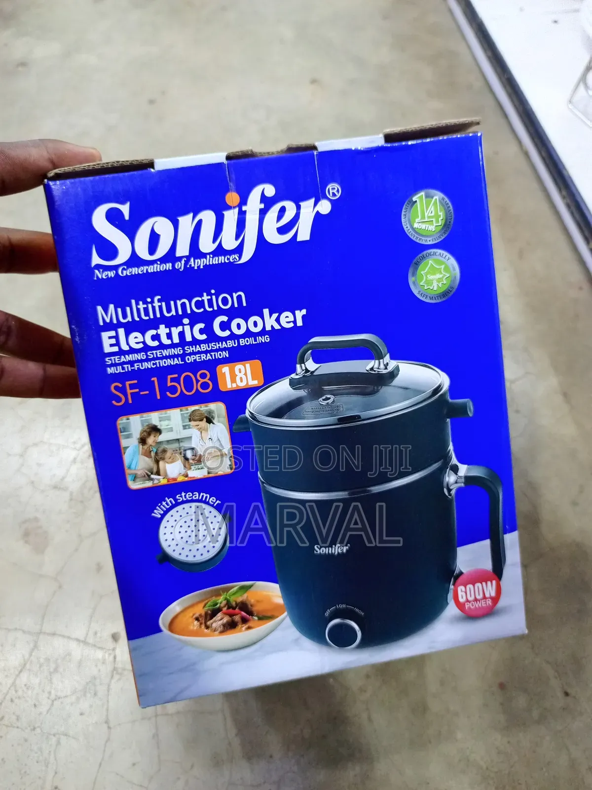 Sonifer Sf-1508 Multifunction Electric Cooker.