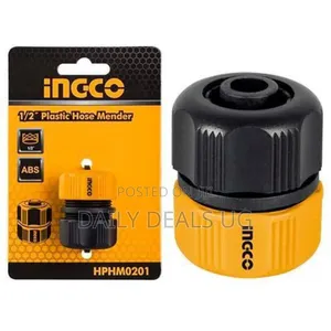 Ingco Hphm0201 -1/2" Plastic Hose Mender -Orange
