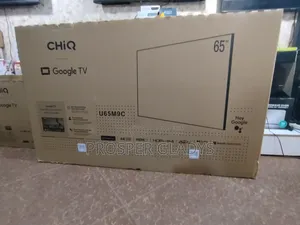 65 Chiq Smart Android Digital Flat Screen Flameless.