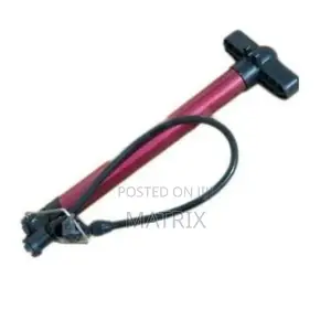 Bicycle Ball Pressure Air Pump -Multicolor