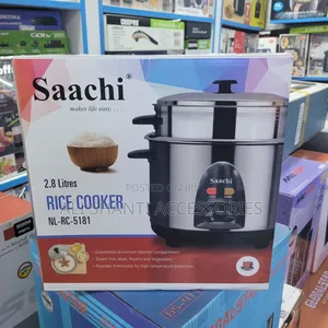 2.8l Rice Cooker With Steamer, Saachi Rice Cooker and Steamer 2.8l