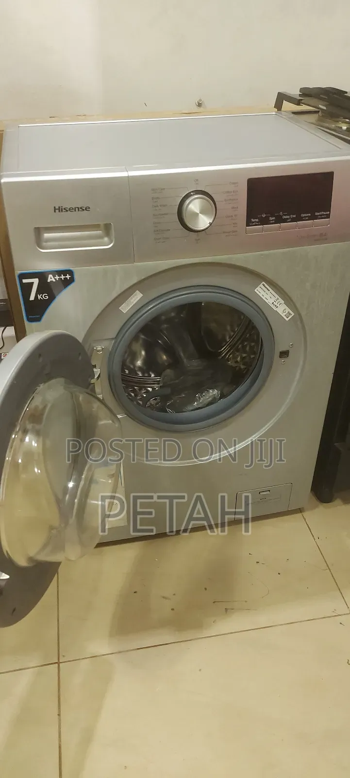 Hisense Washing Machine Silver 7kg
