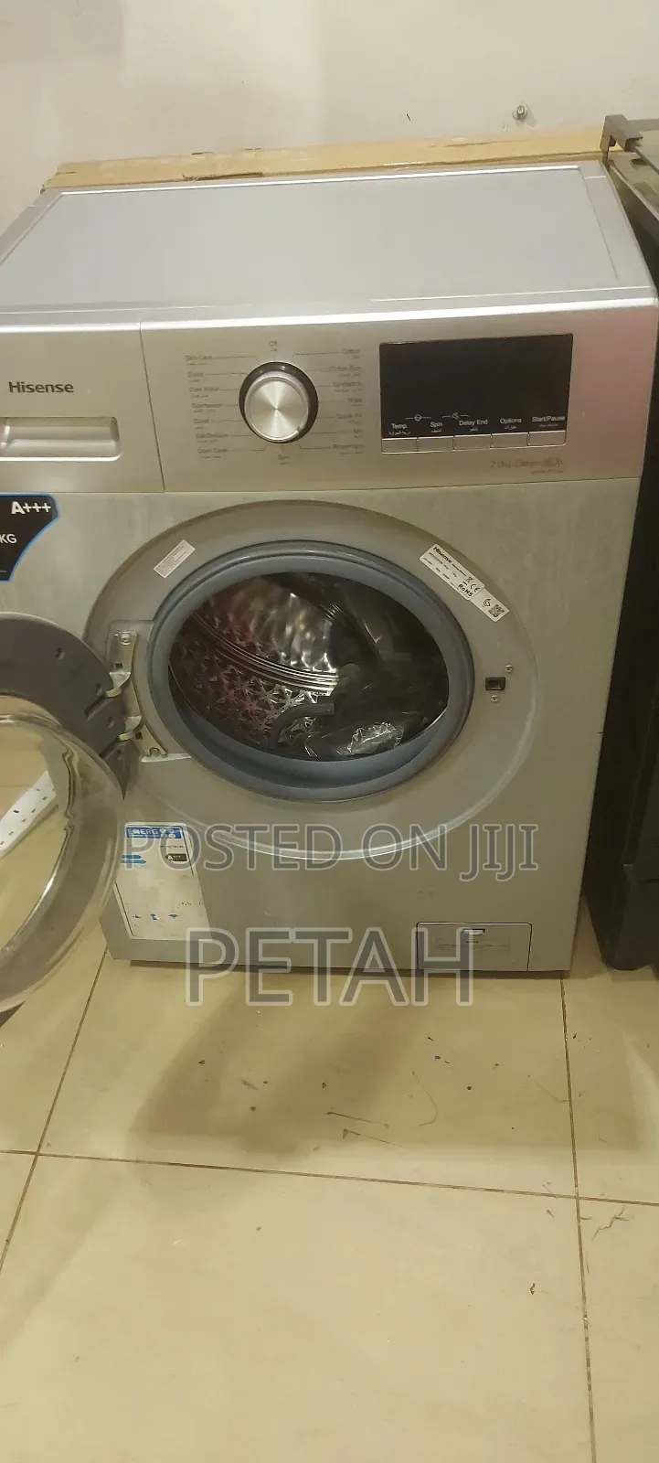 Hisense Washing Machine Silver 7kg