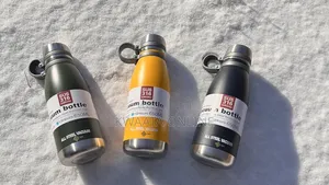 650ml Double Vacuum Stainless Steel Insulated Water Bottle With Handle