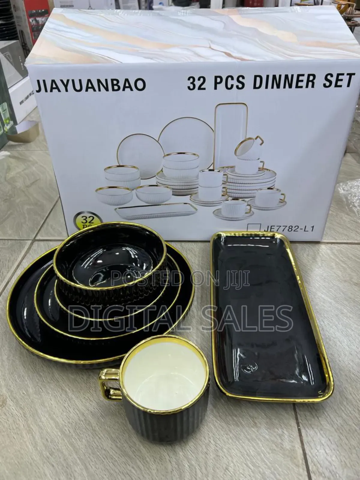 Heavy Duty Dinner Set - 32pcs