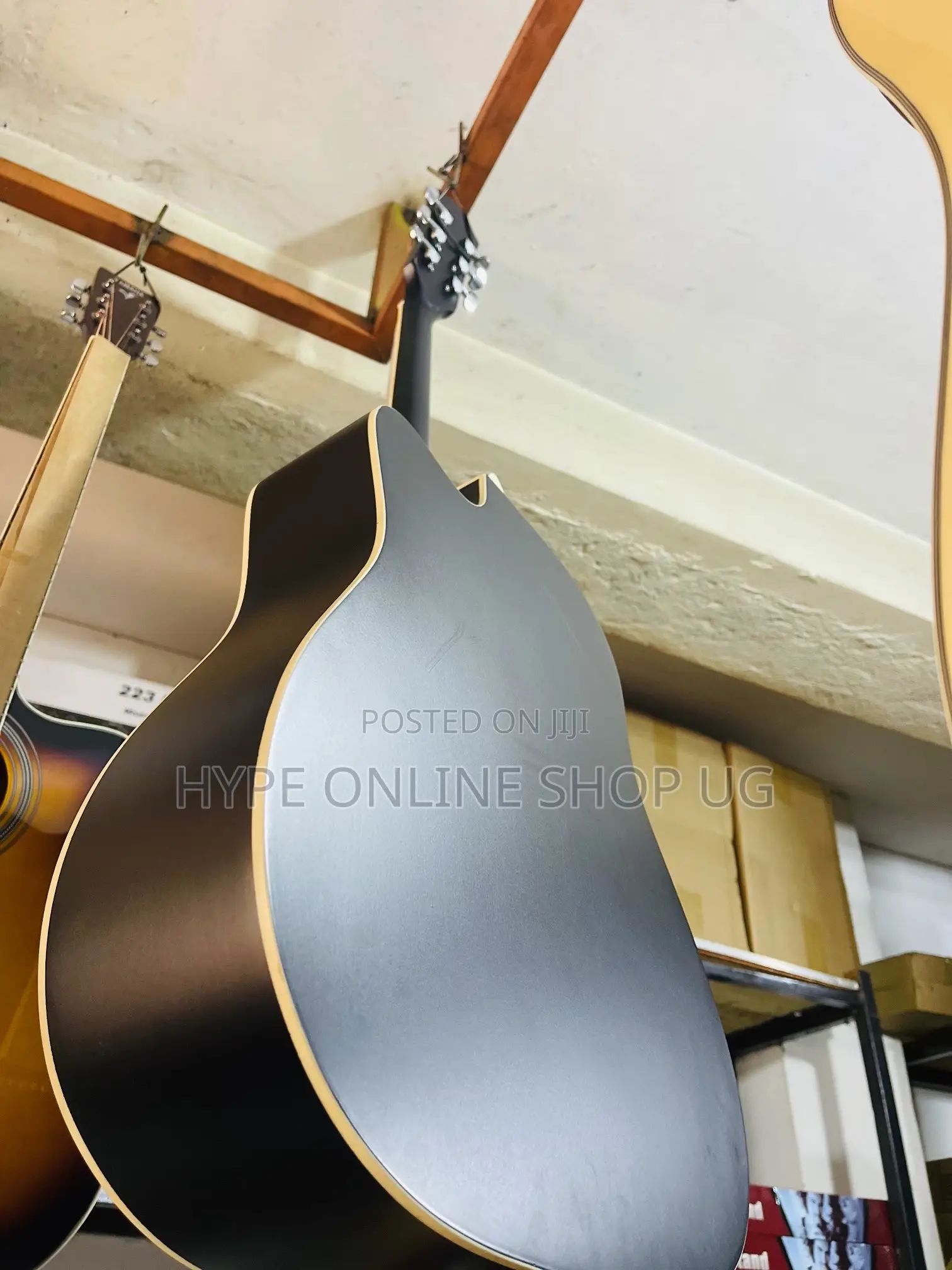 Black Heaven Sounds Acoustic Guitar