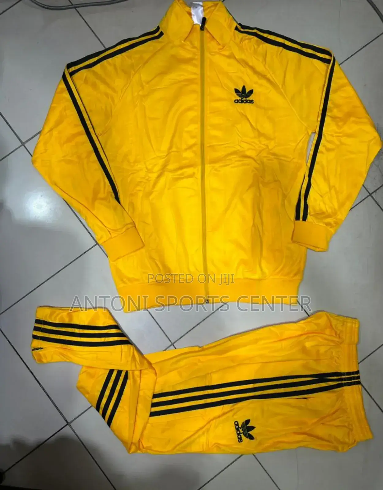 Yellow and Blue Color Original Track Suits