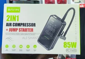 Bavin Air Compressor and Car Jump Starter 85w