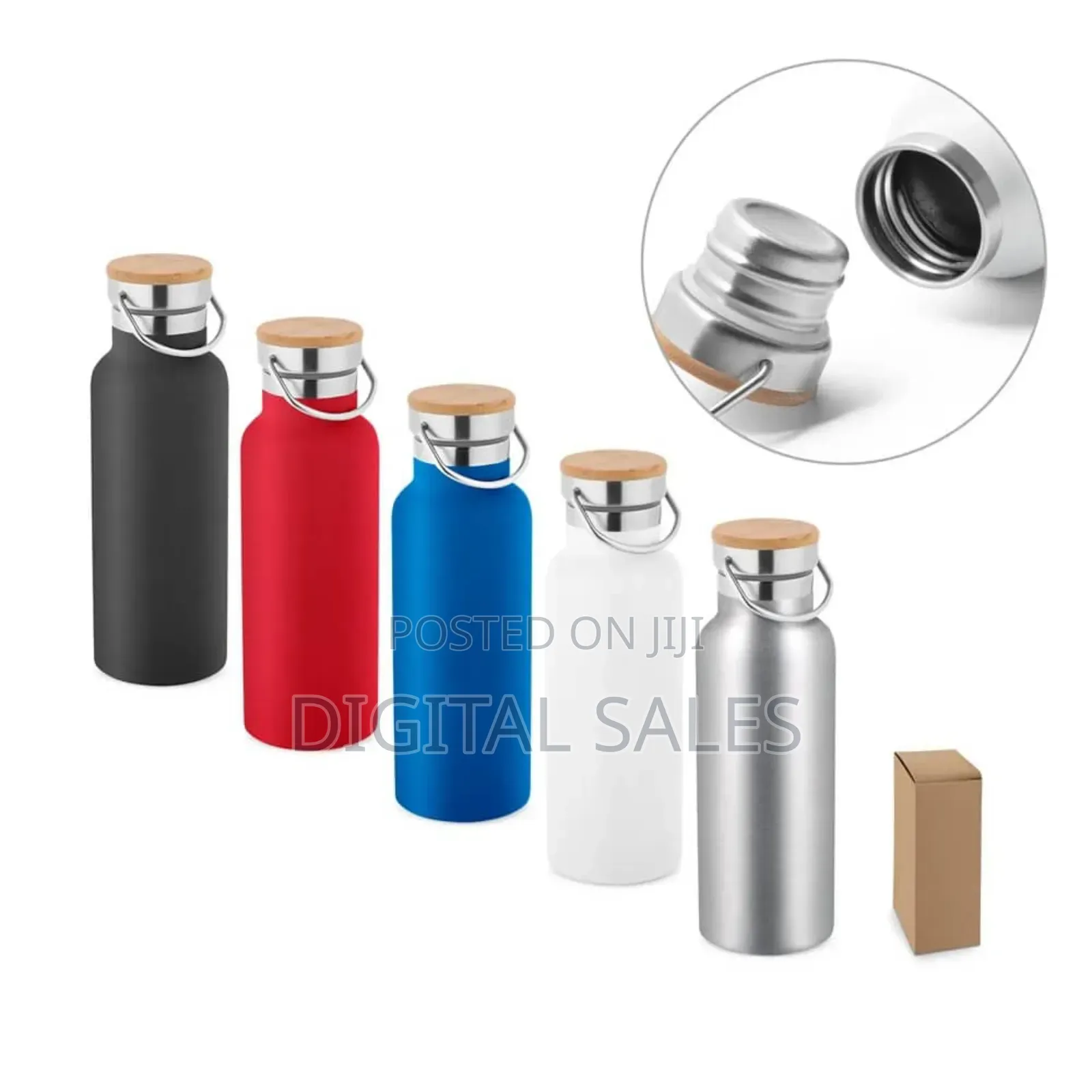 Double Walled Stainless Steel Vacuum Bottle Water Flask