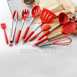 Luxurious Kitchen Utensil Set Silicone Cooking Utensils Kit