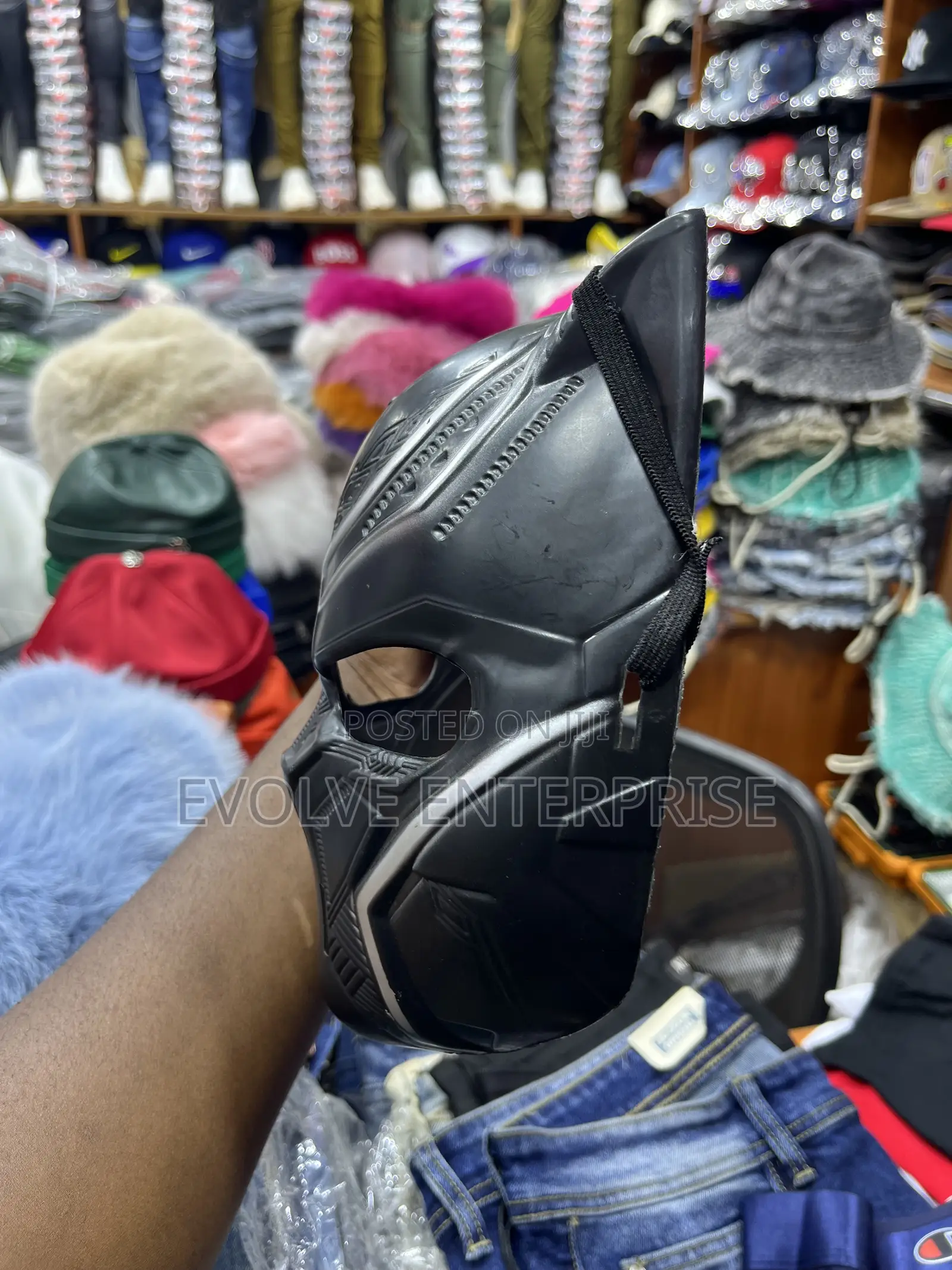 Black Panther Cosplay Head Mask
