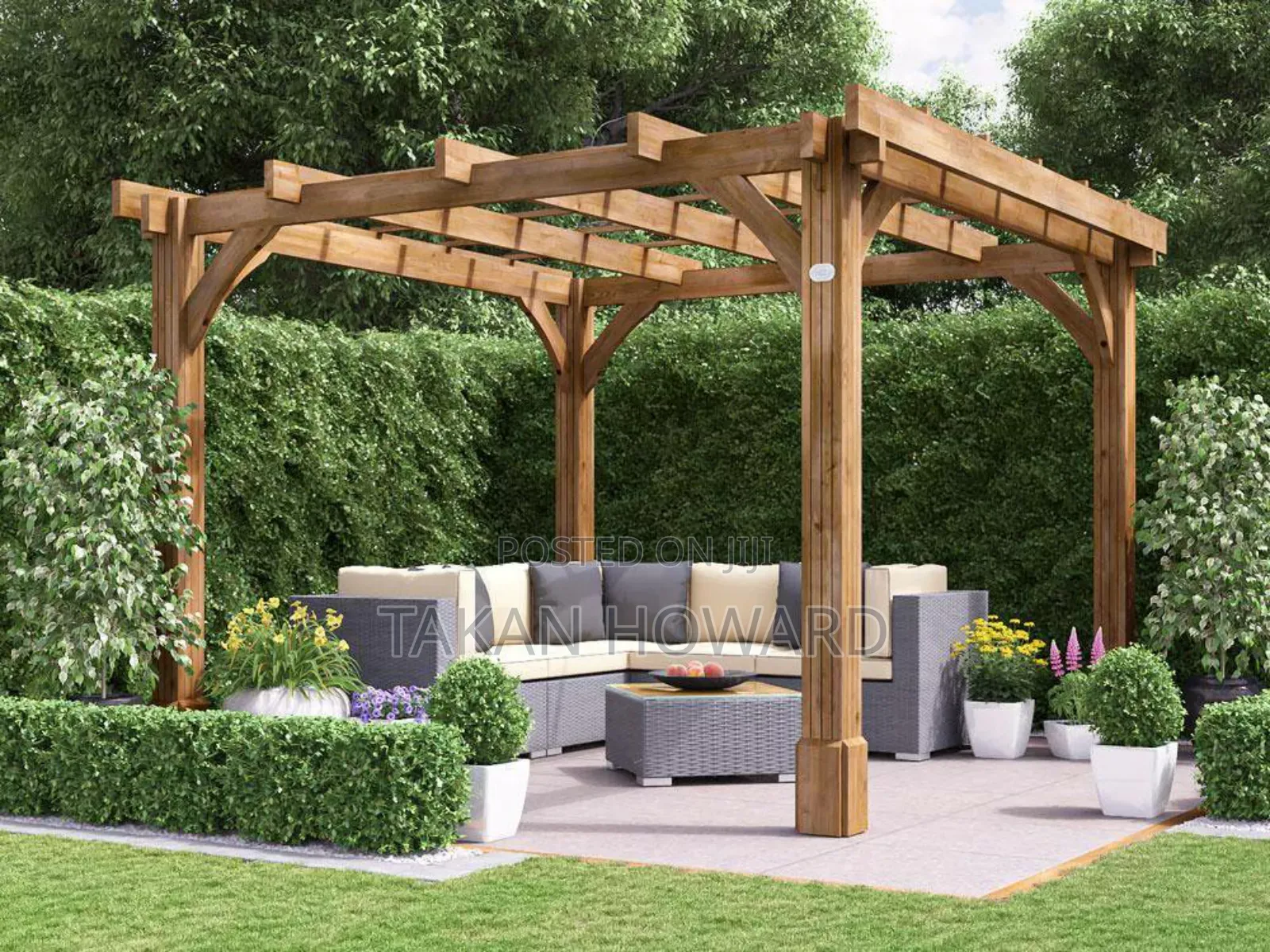 Timber/Prefabricated Wood Pergolas Professionals.