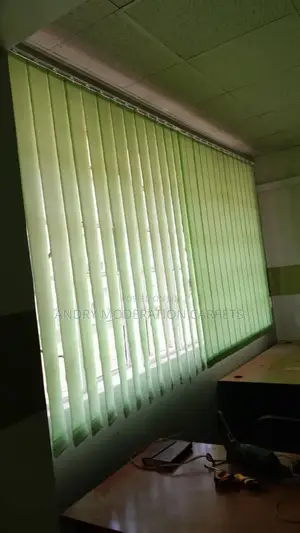 Light Green Blind Curtains