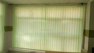 Light Green Blind Curtains
