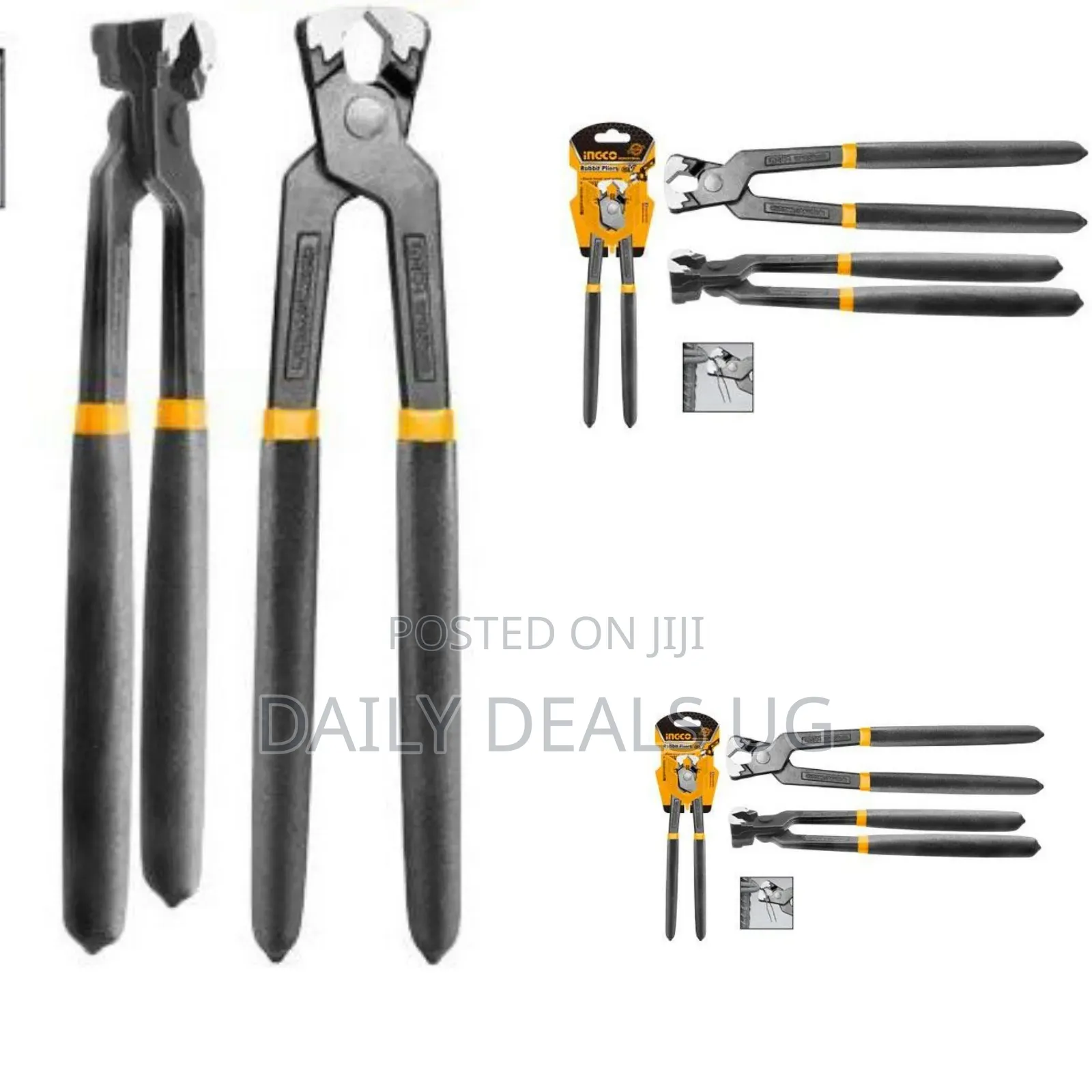 Ingco Hrp02250 -Rabbet Pliers -Orange