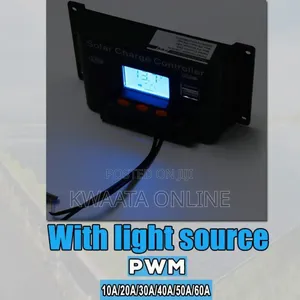 10/20/30/40/50,12/24v Pwm Solar Regulator Charge Controller
