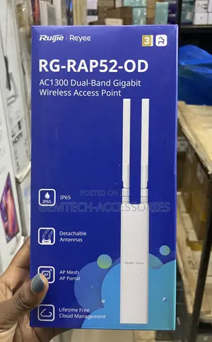 Rg-Rap52-Od, Reyee Wi-Fi 5 Ac1300 Dual-Band Outdoor Access Point
