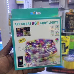 15m App Smart RGB Fairly Lights, Led Strip Light 15m