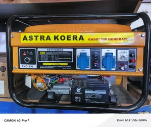 3.5kva Astra Korea Generator Key Starts
