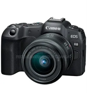 Canon Eos R8 Mirrorless Camera With Rf 24-50mm F/4.5-6.3 Is STM Lens